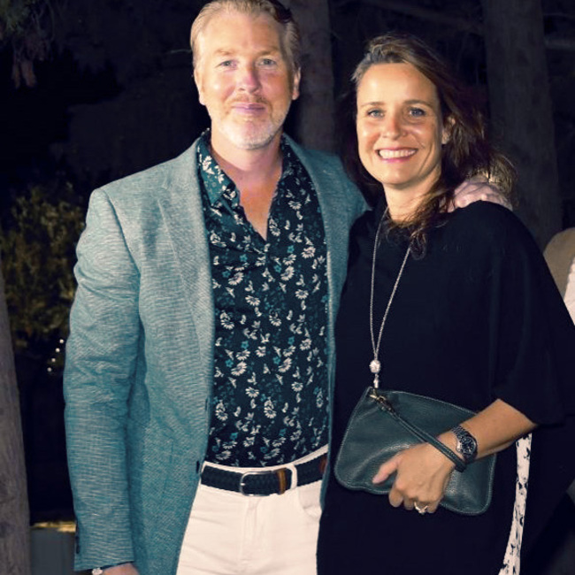 Pierre et Leslie Linder, les propriétaires